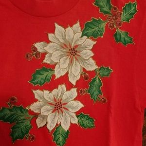 Ugly Handmade Christmas Pointsettia T Shirt